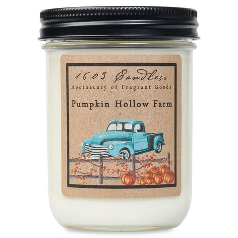 Pumpkin Hollow Farm-14oz. Jar Candle - Treehouse Gift & Home - Onalaska Wisconsin