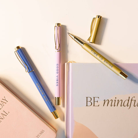Good Vibes Metal Pen Set - Home Decor & Gifts Sweet Water Decor