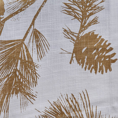 Patricia Heaton Home Gold Pinecone Table Runner  36"L Park Designs