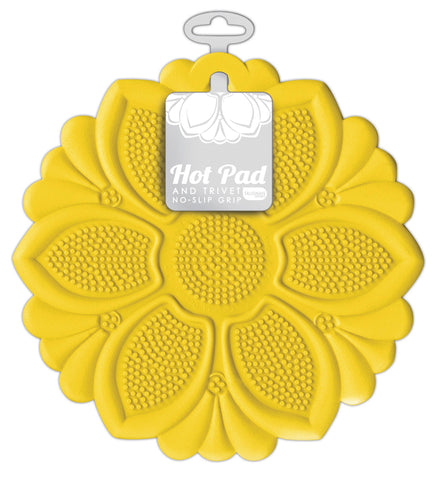 Yellow Hot Pad/Trivet - Treehouse Gift & Home - Onalaska Wisconsin