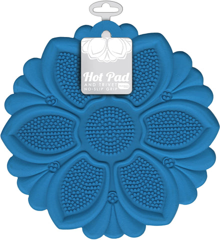 Blue Hot Pad/Trivet - Treehouse Gift & Home - Onalaska Wisconsin