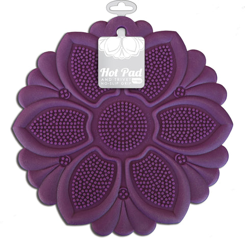 Purple Hot Pad/Trivet - Treehouse Gift & Home - Onalaska Wisconsin