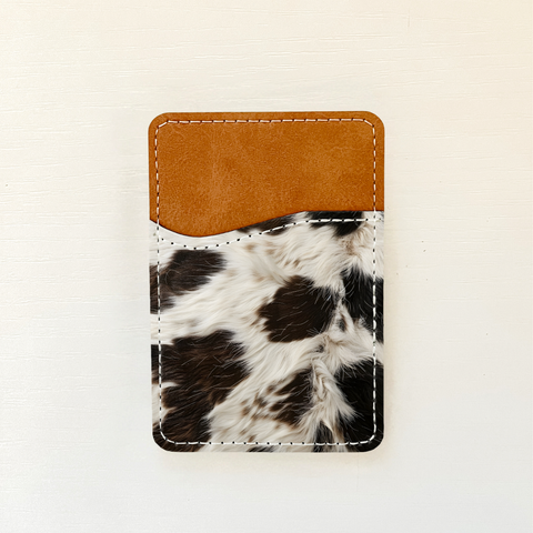 Cowhide Leather Card Holder (14 Options): 10 Olivia + Rose