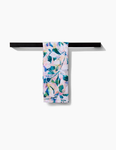 Painted Foliage Tea Towel - Treehouse Gift & Home - Onalaska Wisconsin