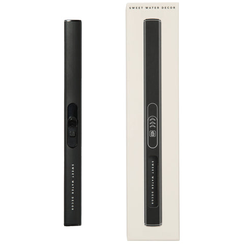 Black Rechargeable Electric Lighter - Home Decor & Gifts Sweet Water Decor