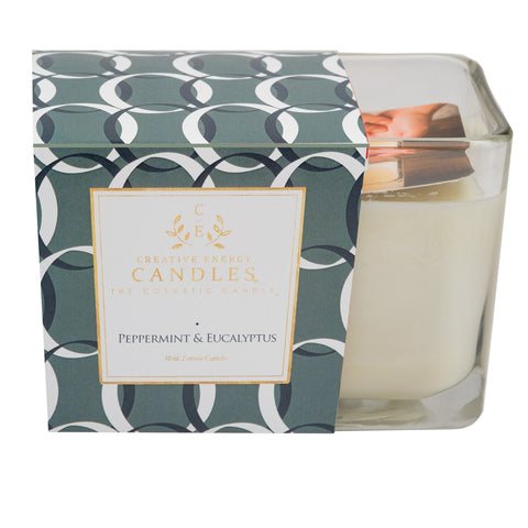 Peppermint & Eucalyptus Lotion Candle Creative Energy Candles