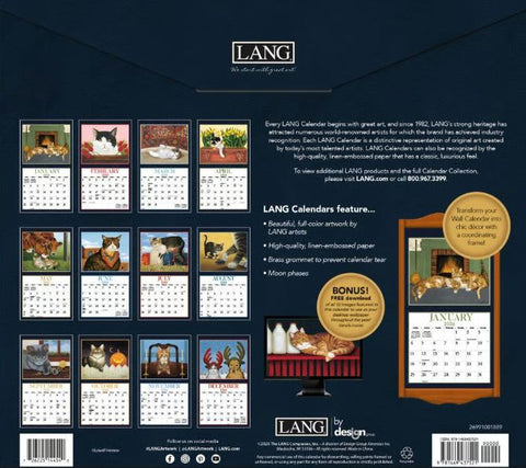 AMERICAN CAT-2026 LANG WALL CALENDAR Lang Companies, Inc