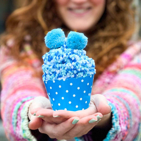 Cozy Cupcake Socks | 9 Colors: Gray (Plain) Daisy Dunes