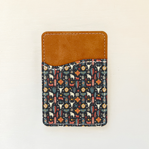 Western Leather Card Holder (10 Options): 1 Olivia + Rose