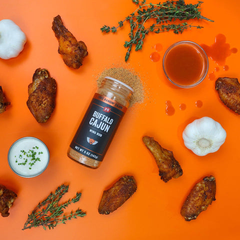 Buffalo Cajun Wing Rub PS Seasoning