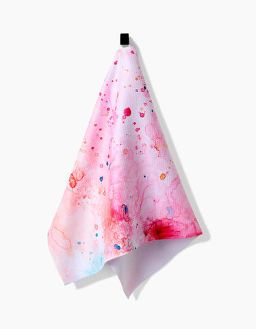 Splash of Love Tea Towel Geometry