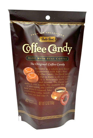 Bali's Best Coffee Candy  5.3-Ounce Bags (Pack of 12) Sunflower Food Company