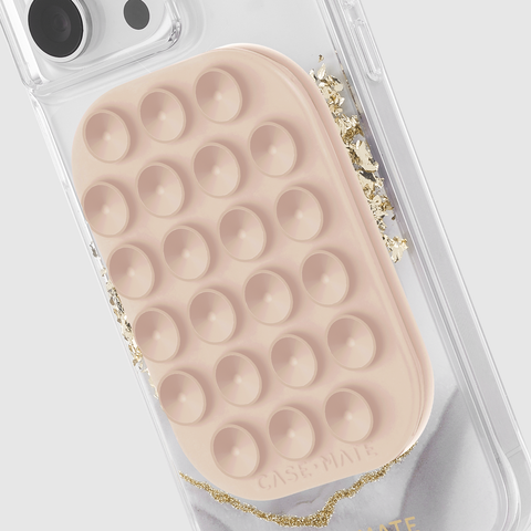 Stick It! Adhesive Suction Phone Mount: Beige Case-Mate