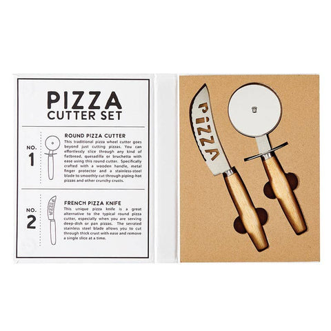Pizza Cutter Book Box - Take a Pizza My Heart Santa Barbara Design Studio by Creative Brands