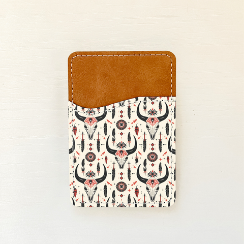 Western Leather Card Holder (10 Options): 1 Olivia + Rose