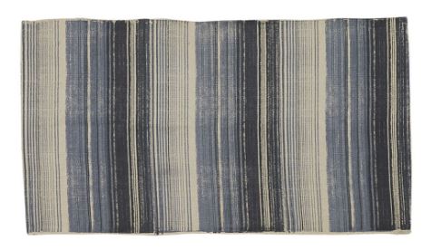 PAINTBRUSH STRIPE RUG BLUE 2X3 Park Designs