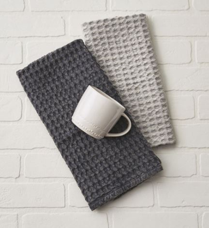 WAFFLE WEAVE TOWEL STERLING Park Designs