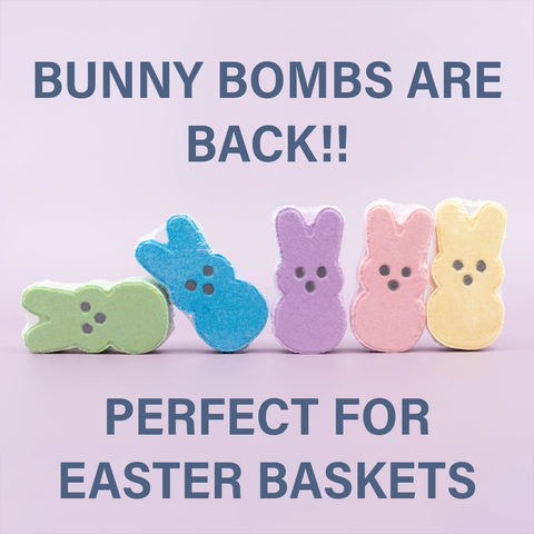 Bunny Bath Bomb | Single Bunny Bath Bomb | Easter Bath Bombs - Treehouse Gift & Home - Onalaska Wisconsin