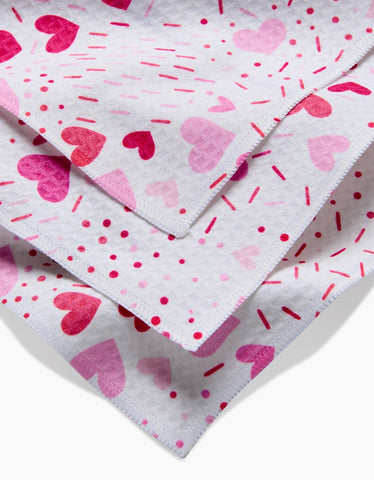 Sprinkled With Love Luxe Washcloth Set Geometry