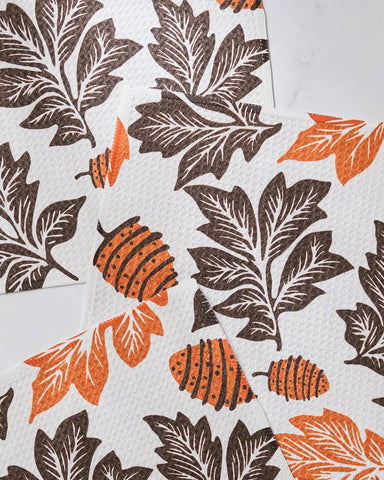 Woodland Waltz Dishcloth Set Geometry