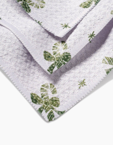 Candy Canes For You Dishcloth Set Geometry