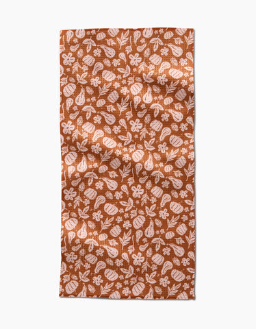 Farm Harvesting Days Bar Towel Geometry