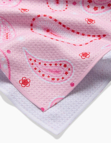 Sweet Paisley Tea Towel Geometry