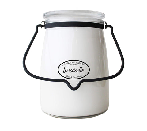 Butter Jar 22 oz: Limoncello Milkhouse Candle Co