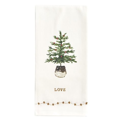 LOVE TREE DISHTOWEL Park Designs