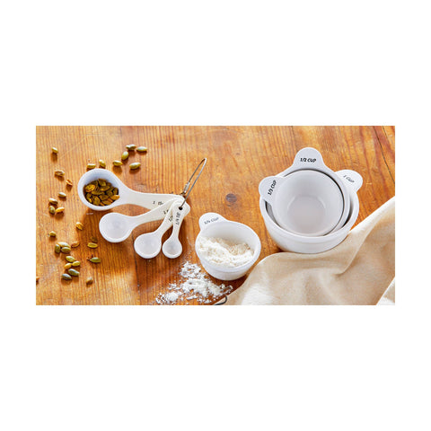SALE Measuring Cup With Handle Set of 4 - White tag