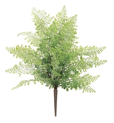 Fern Bush 19"H Plastic Melrose