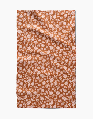 Farm Harvesting Days Tea Towel Geometry