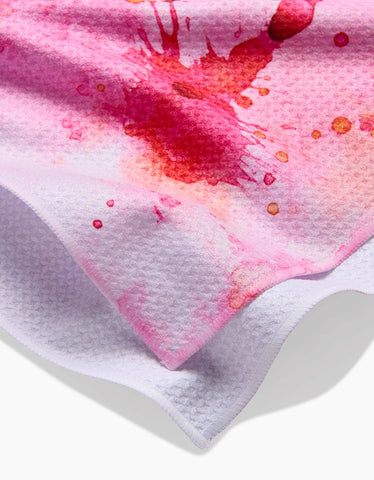 Splash of Love Tea Towel Geometry