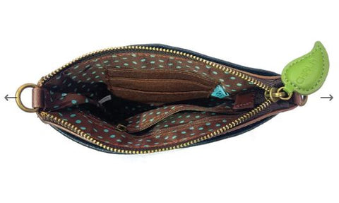 Mini Crossbody - Cardinal - navy Chala Handbags