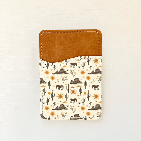 Western Leather Card Holder (10 Options): 1 Olivia + Rose