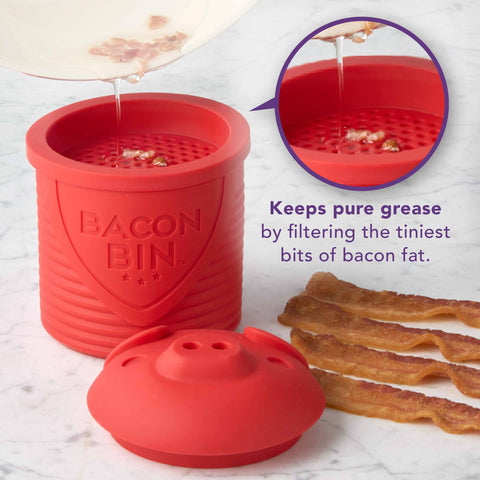 Bacon Bin XL Grease Holder - Treehouse Gift & Home - Onalaska Wisconsin