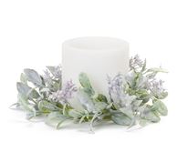 Candle Ring 12.75"D EVA/Plastic (Fits a 6" Candle) Melrose