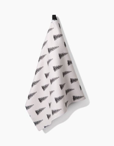 Alpine Forest Tea Towel Geometry
