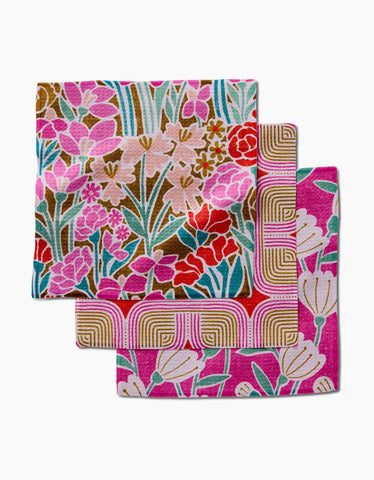 Clemmie Donna and Janae Dishcloth Set - Treehouse Gift & Home - Onalaska Wisconsin
