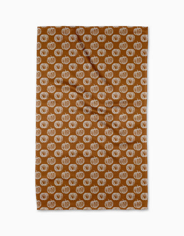 Fall Bounty Tea Towel Geometry