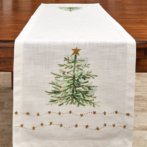 RUSTIC CHRISTMAS TABLE RUNNER 15X54 Park Designs