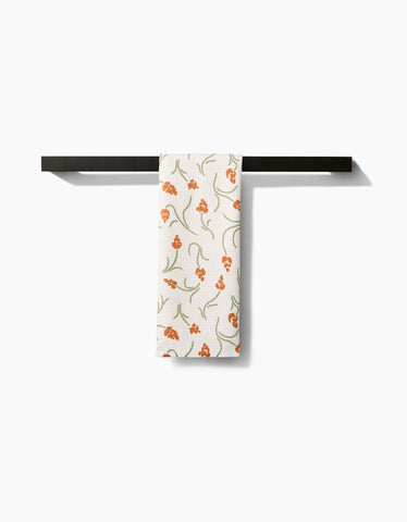 Crayon Floral Tea Towel - Treehouse Gift & Home - Onalaska Wisconsin