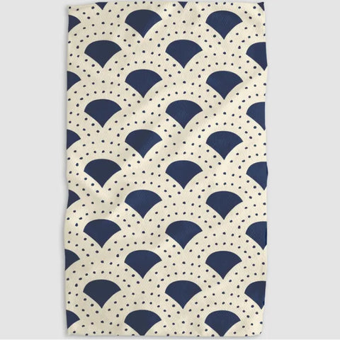 About to Rise Kitchen Tea Towel Geometry