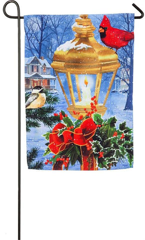 Birds on Post Garden Suede Flag - Treehouse Gift & Home