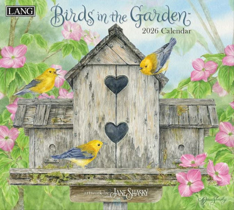 2026 BIRDS IN THE GARDEN LANG WALL CALENDAR Lang Companies, Inc