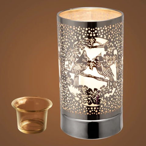 Touch Lamp - Silver Cardinals Peterson Housewares