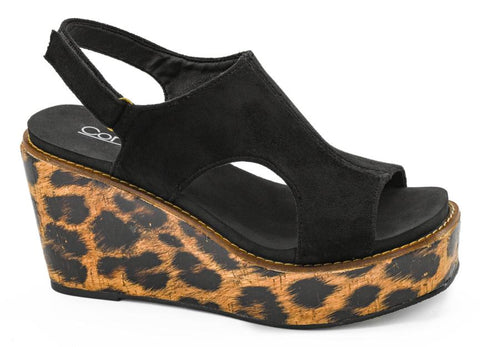 FREDDIE - Black Faux Suede Corkys Footwear, Inc.