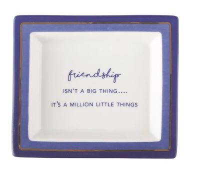 Friendship Tray W/GB Two's Company