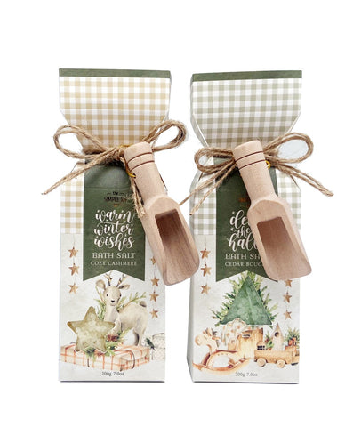 Bath Salts/Wood Spoon,2Asst, Giftcraft Inc.