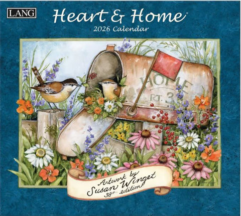2026 HEART & HOME LANG WALL CALENDAR Lang Companies, Inc